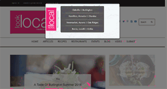 Desktop Screenshot of looklocalmagazine.com