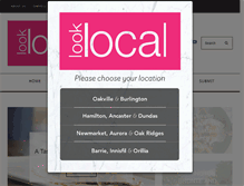 Tablet Screenshot of looklocalmagazine.com