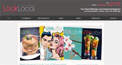 Desktop Screenshot of looklocalmagazine.co.uk
