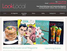 Tablet Screenshot of looklocalmagazine.co.uk